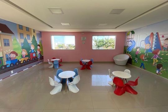 Área comum - Playground de apartamento para alugar com 2 quartos, 44m² em Chacaras Reunidas Santa Terezinha, Contagem