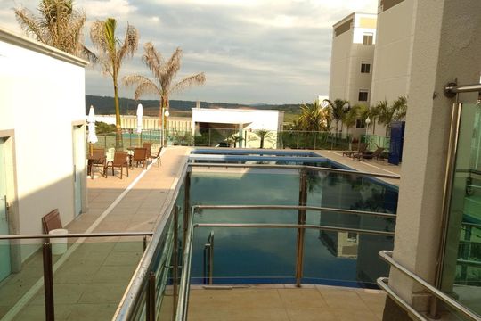 Área comum - Piscina de apartamento para alugar com 2 quartos, 44m² em Chacaras Reunidas Santa Terezinha, Contagem