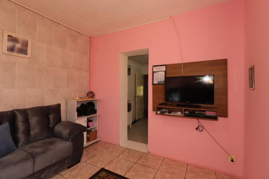 Sala da Casa 1 de casa à venda com 3 quartos, 225m² em Parque Itrapoã, Santo André
