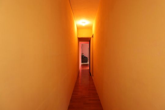 Corredor da Casa 1 de casa à venda com 3 quartos, 225m² em Parque Itrapoã, Santo André