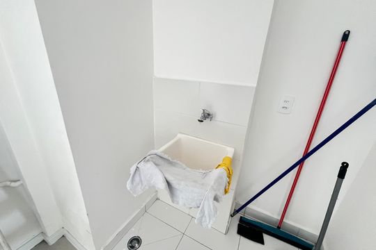 Área de Serviço de apartamento para alugar com 2 quartos, 44m² em Vila Andrade, São Paulo