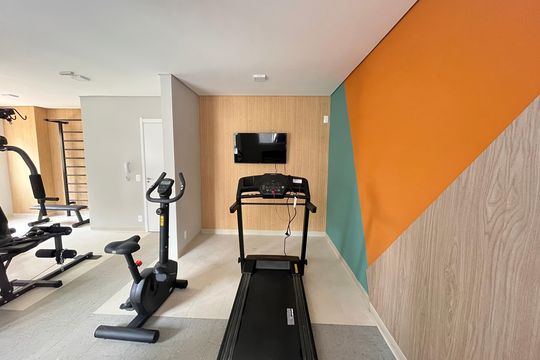 Área comum - Academia de apartamento para alugar com 2 quartos, 44m² em Vila Andrade, São Paulo