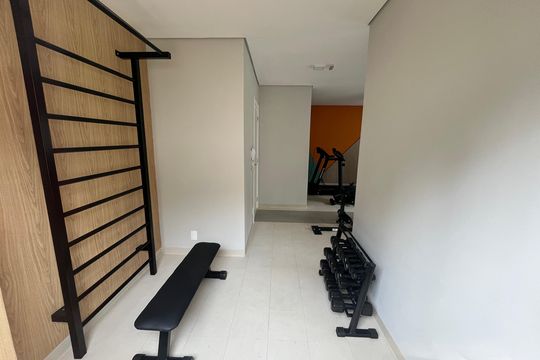 Área comum - Academia de apartamento para alugar com 2 quartos, 44m² em Vila Andrade, São Paulo