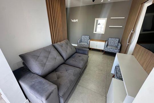 Sala de apartamento para alugar com 2 quartos, 58m² em Chácara Santo Antônio (zona Sul), São Paulo