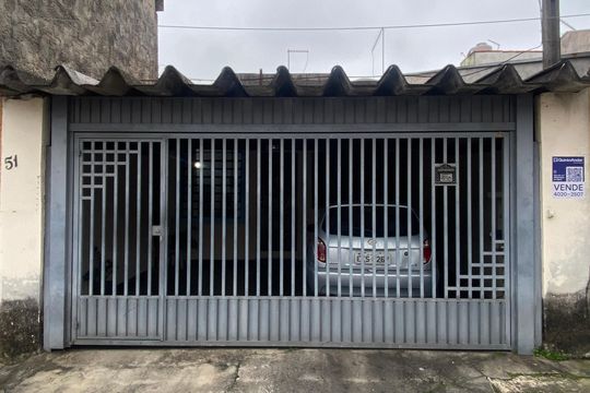 Fachada - Placa de casa à venda com 3 quartos, 132m² em Quitaúna, Osasco