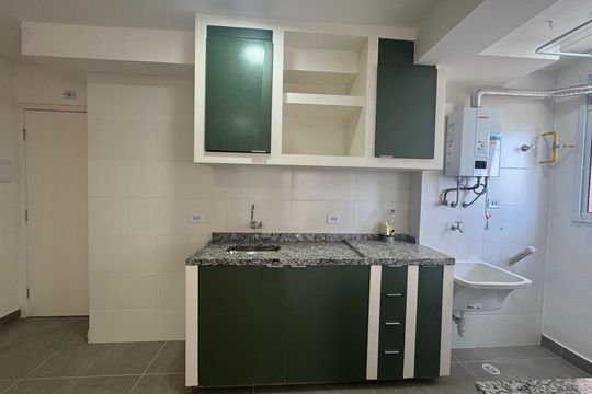 Cozinha de apartamento para alugar com 2 quartos, 47m² em Vila Osasco, Osasco