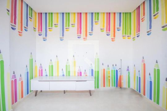 Área comum de apartamento para alugar com 2 quartos, 45m² em Vila Osasco, Osasco