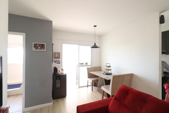 Sala de apartamento à venda com 2 quartos, 54m² em Centro, Diadema