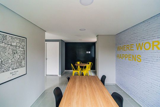 Área comum de apartamento para alugar com 2 quartos, 38m² em Jaguaré, São Paulo
