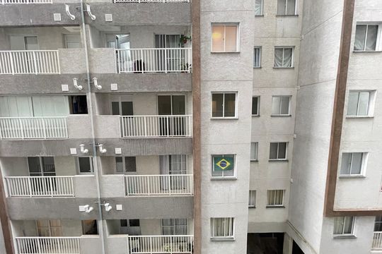 Varanda de apartamento para alugar com 2 quartos, 38m² em Jaguaré, São Paulo