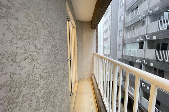 Varanda de apartamento para alugar com 2 quartos, 38m² em Jaguaré, São Paulo