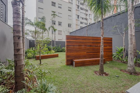 Jardim de apartamento à venda com 2 quartos, 96m² em Pinheiros, São Paulo