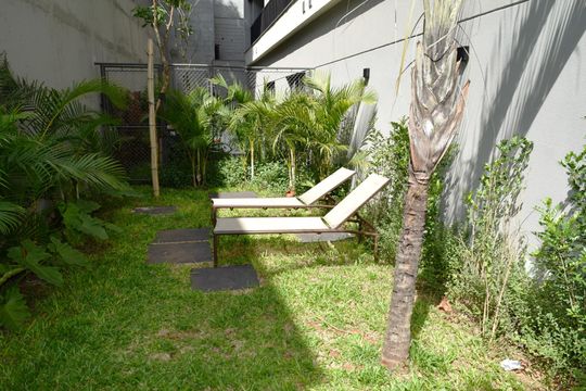 Área comum de kitnet/studio para alugar com 1 quarto, 24m² em Pinheiros, São Paulo