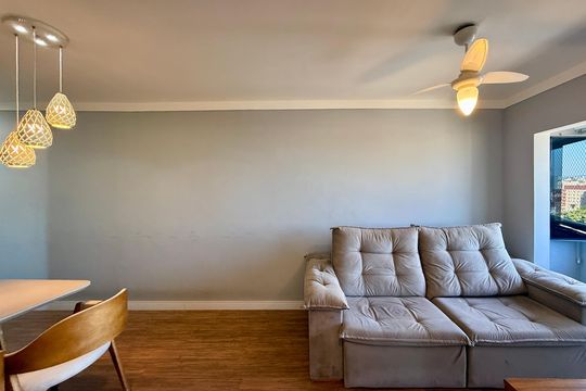 Sala de apartamento à venda com 2 quartos, 52m² em Jardim Casablanca, São Paulo