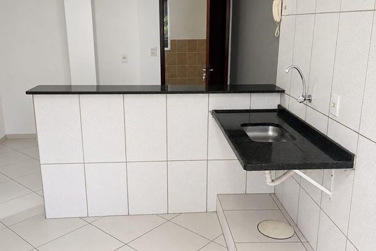 Cozinha de apartamento para alugar com 2 quartos, 58m² em Recreio dos Bandeirantes, Rio de Janeiro