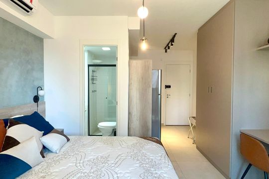 Studio de kitnet/studio para alugar com 1 quarto, 25m² em Sumarezinho, São Paulo
