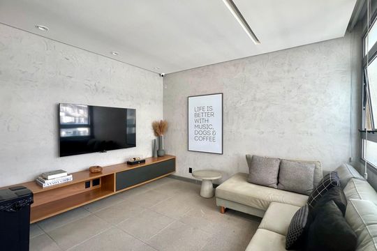 Área comum de kitnet/studio para alugar com 1 quarto, 25m² em Sumarezinho, São Paulo