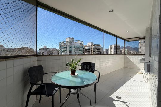 Sala - Varanda  de apartamento à venda com 3 quartos, 83m² em Barra Olímpica, Rio de Janeiro