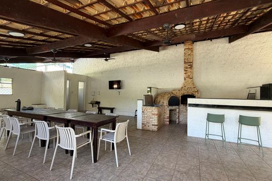 Área comum - Churrasqueira de apartamento à venda com 3 quartos, 83m² em Barra Olímpica, Rio de Janeiro