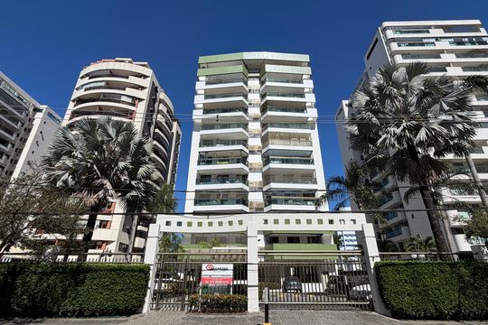 Fachada  de apartamento à venda com 3 quartos, 83m² em Barra Olímpica, Rio de Janeiro