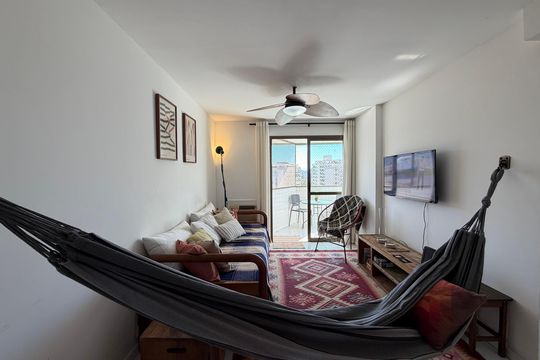 Sala de apartamento à venda com 3 quartos, 83m² em Barra Olímpica, Rio de Janeiro