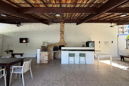 Área comum - Churrasqueira de apartamento à venda com 3 quartos, 83m² em Barra Olímpica, Rio de Janeiro