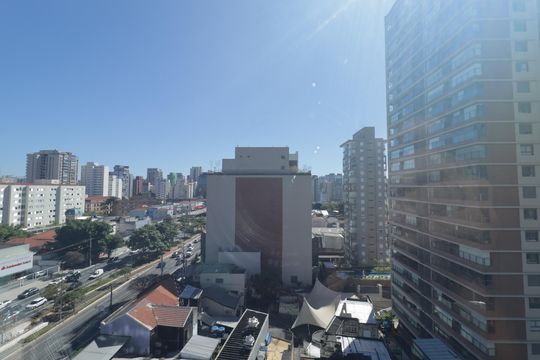 Vista da varanda de kitnet/studio para alugar com 1 quarto, 29m² em Vila Mariana, São Paulo