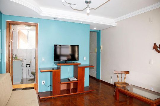 Studio - Sala / Quarto de kitnet/studio para alugar com 1 quarto, 38m² em Centro Histórico, Porto Alegre