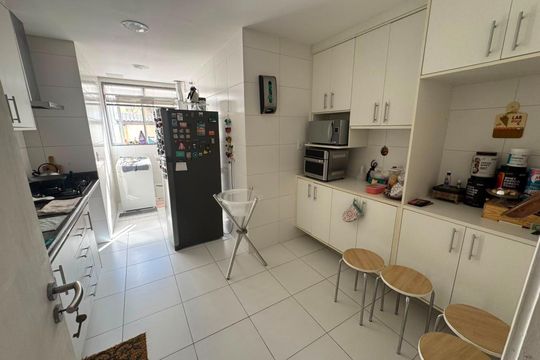 Cozinha de apartamento à venda com 3 quartos, 216m² em Recreio dos Bandeirantes, Rio de Janeiro