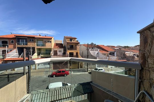Sacada suite  de casa à venda com 3 quartos, 316m² em Jardim Las Vegas, Santo André