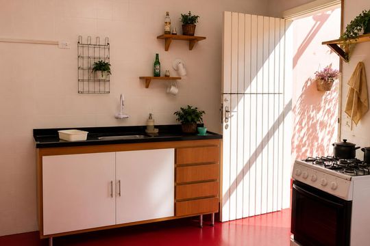 Cozinha de casa para alugar com 4 quartos, 100m² em Pinheiros, São Paulo