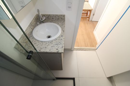 Banheiro de apartamento para alugar com 2 quartos, 45m² em Santana, São Paulo