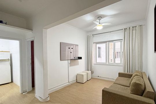 Apartamento para alugar com 1 quarto, 40m² em Embaré, Santos