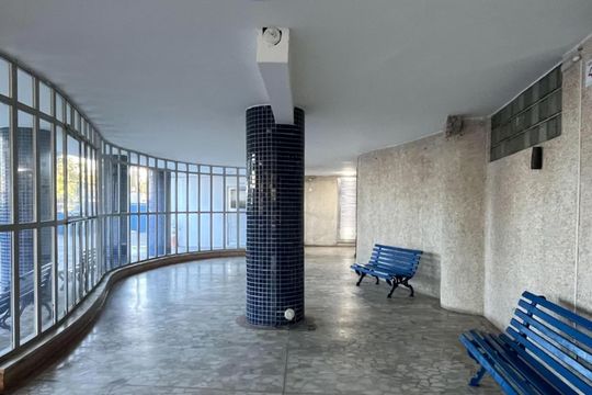 Área comum de apartamento para alugar com 1 quarto, 40m² em Embaré, Santos