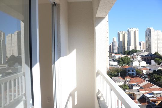 Varanda de kitnet/studio para alugar com 1 quarto, 19m² em Água Branca, São Paulo