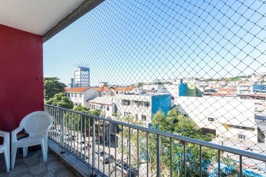 Varanda da Sala de apartamento à venda com 2 quartos, 103m² em Benfica, Rio de Janeiro