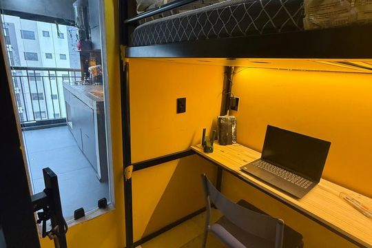 Escritório de apartamento à venda com 1 quarto, 40m² em Continental, Osasco