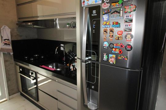 Cozinha de apartamento para alugar com 3 quartos, 67m² em Jardim Copacabana, São José dos Campos