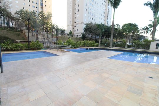 Área comum - Piscina de apartamento para alugar com 3 quartos, 67m² em Jardim Copacabana, São José dos Campos