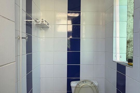 Banheiro de apartamento para alugar com 2 quartos, 50m² em Vila Nova, Santos