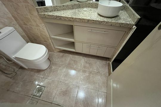 Banheiro de apartamento para alugar com 2 quartos, 60m² em Cacuia, Rio de Janeiro