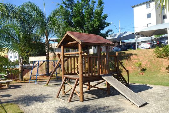 Área comum - Playground de apartamento para alugar com 3 quartos, 60m² em Acaiaca, Belo Horizonte