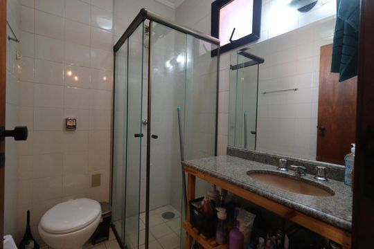 Banheiro da Suíte de apartamento para alugar com 2 quartos, 99m² em Centro, Ribeirão Preto