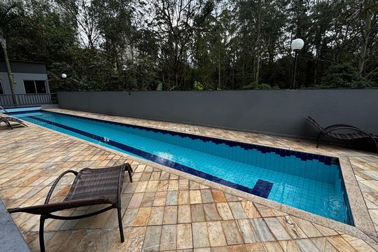 Piscina de apartamento para alugar com 2 quartos, 44m² em Parque Sao Vicente, Santo André