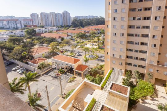 Vista da Área de Serviço de apartamento para alugar com 2 quartos, 58m² em Jardim Umuarama, São Paulo