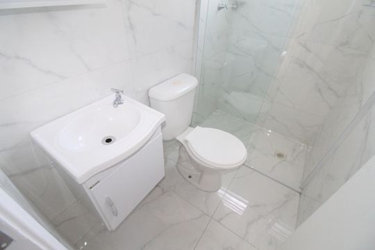 Banheiro de apartamento para alugar com 1 quarto, 45m² em Cidade Morumbi, São José dos Campos