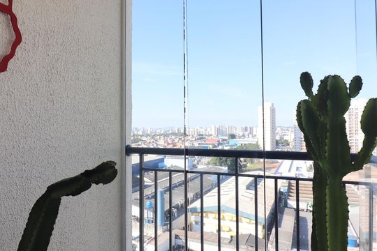 Sala Sacada de apartamento para alugar com 3 quartos, 59m² em Planalto, São Bernardo do Campo
