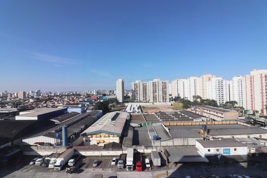 Sala Vista  de apartamento para alugar com 3 quartos, 59m² em Planalto, São Bernardo do Campo