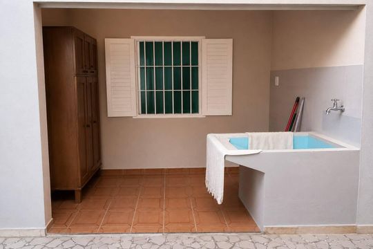 Área de serviço de casa à venda com 2 quartos, 150m² em Vila Linda, Santo André