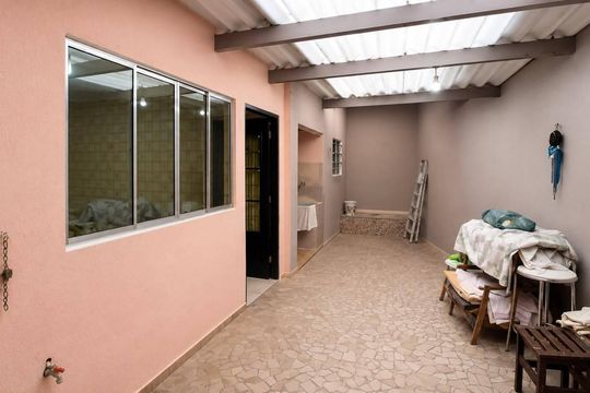 Área externa de casa à venda com 2 quartos, 150m² em Vila Linda, Santo André